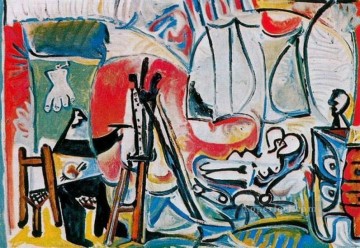 El artista y su modelo L artista et son modele IV 1963 Pablo Picasso Pinturas al óleo